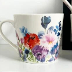 Darthome Limited Set Of 4 Floral Meadow Mugs 400ml 19 Darthome Limited Set Of 4 Floral Meadow Mugs 400ml -Decor Garden Shop IMG E4790