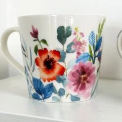 Darthome Limited Set Of 4 Floral Meadow Mugs 400ml 21 Darthome Limited Set Of 4 Floral Meadow Mugs 400ml -Decor Garden Shop IMG E4792