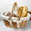 Darthome Limited Wicker Swing Handle Shopping Basket