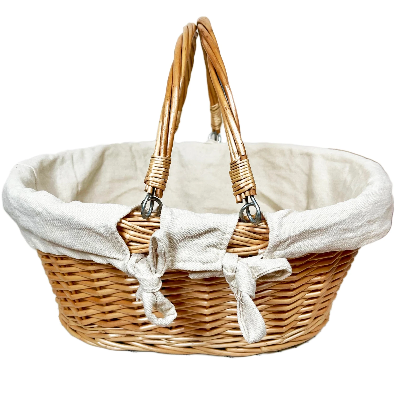 Darthome Limited Wicker Swing Handle Shopping Basket 8 Darthome Limited Wicker Swing Handle Shopping Basket - Image 8