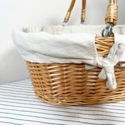 Darthome Limited Wicker Swing Handle Shopping Basket 12 Darthome Limited Wicker Swing Handle Shopping Basket -Decor Garden Shop IMG E4825
