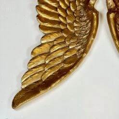 Darthome Limited Antique Gold Hanging Angel Wings 9 Darthome Limited Antique Gold Hanging Angel Wings -Decor Garden Shop IMG E4843
