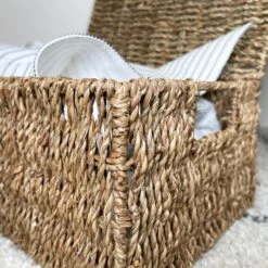 Darthome Limited Natural Lidded Seagrass Hampers -Decor Garden Shop IMG E4987