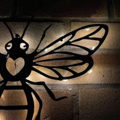 Darthome Limited Metal Honey Bee Solar Wall Art 7 Darthome Limited Metal Honey Bee Solar Wall Art -Decor Garden Shop IMG E5096 edited99