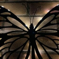 Darthome Limited Metal Butterfly Solar Wall Art 7 Darthome Limited Metal Butterfly Solar Wall Art -Decor Garden Shop IMG E5103 edited106