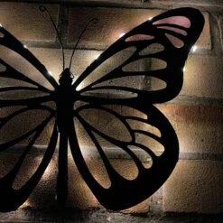 Darthome Limited Metal Butterfly Solar Wall Art 8 Darthome Limited Metal Butterfly Solar Wall Art -Decor Garden Shop IMG E5104 edited107
