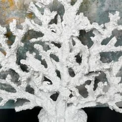 Darthome Limited White Resin Fire Coral Sculpture -Decor Garden Shop IMG E5148