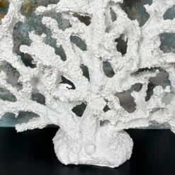 Darthome Limited White Resin Fire Coral Sculpture -Decor Garden Shop IMG E5149