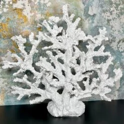 Darthome Limited White Resin Fire Coral Sculpture -Decor Garden Shop IMG E5150