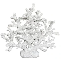 Darthome Limited White Resin Fire Coral Sculpture -Decor Garden Shop IMG E5154copy