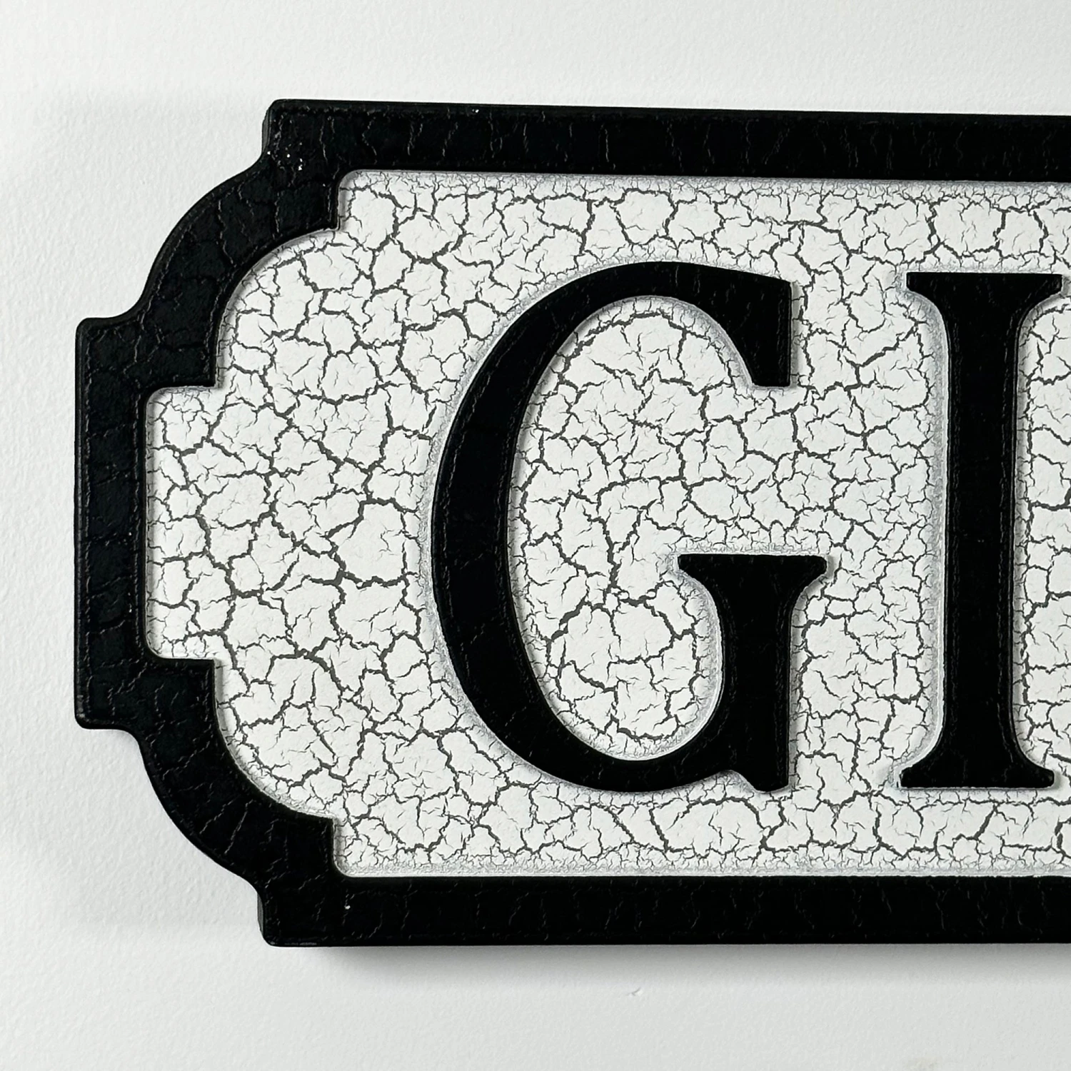 Darthome Limited Crackled Gin Palace Street Sign 4 Darthome Limited Crackled Gin Palace Street Sign - Image 4
