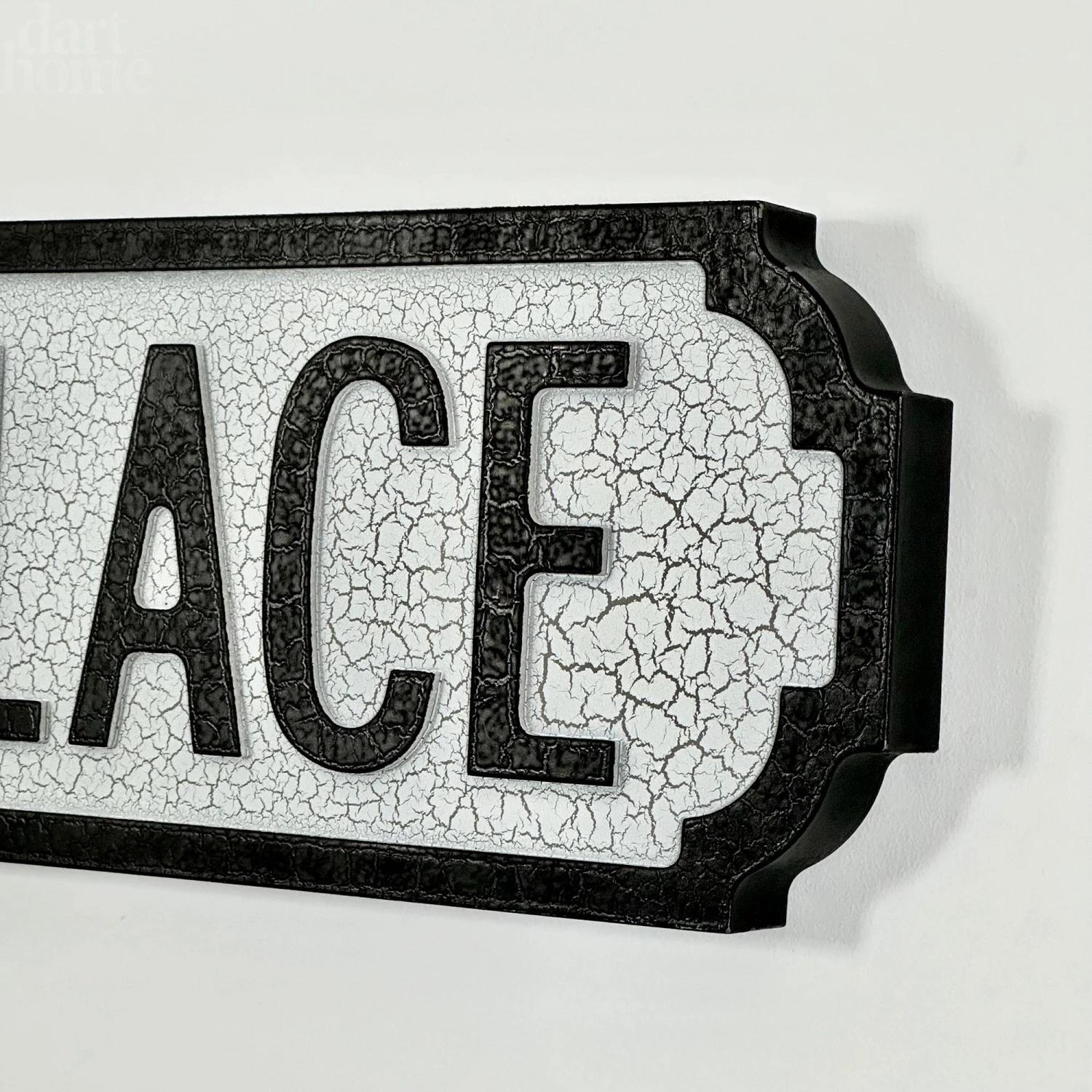 Darthome Limited Crackled Prosecco Palace Street Sign 4 Darthome Limited Crackled Prosecco Palace Street Sign - Image 4