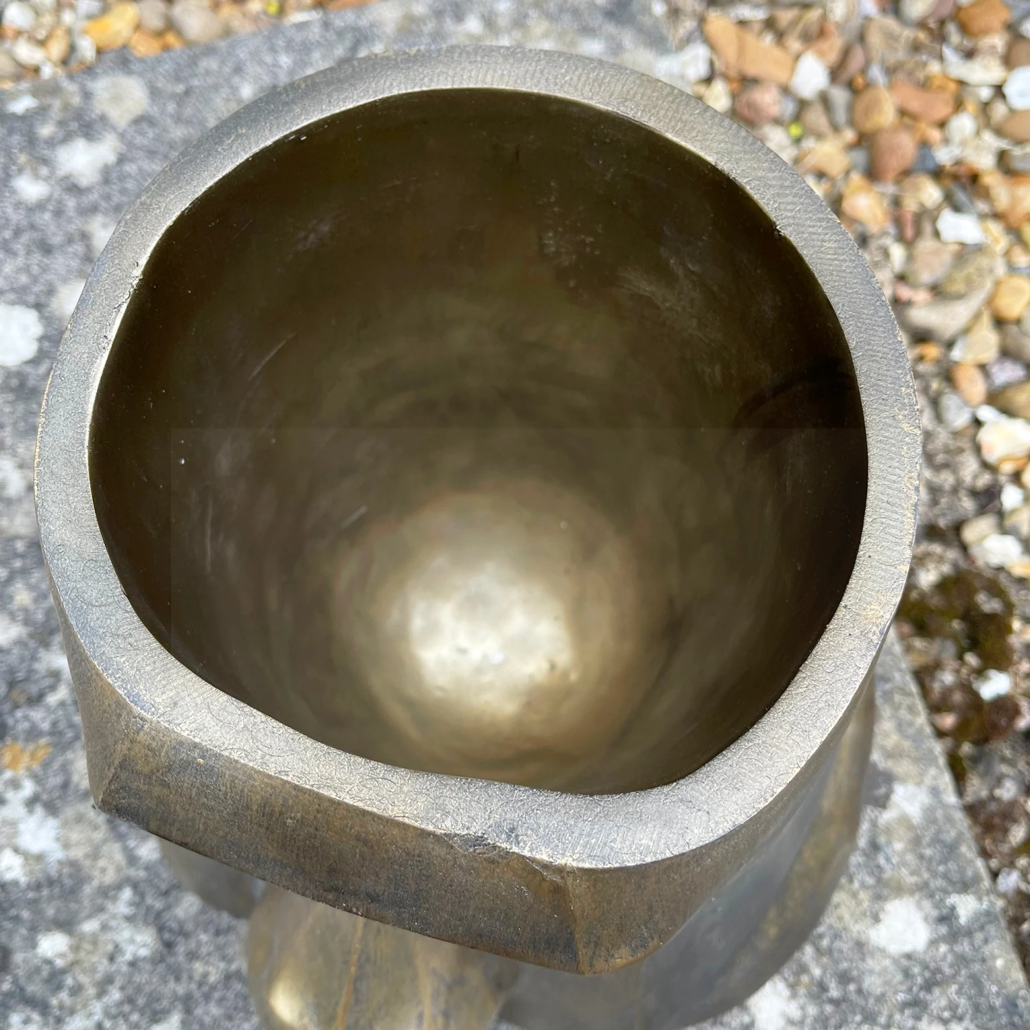 Darthome Limited Gold Monkey Head Planter Large 2 Darthome Limited Gold Monkey Head Planter Large - Image 2