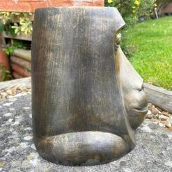 Darthome Limited Gold Monkey Head Planter Large 13 Darthome Limited Gold Monkey Head Planter Large -Decor Garden Shop IMG E5327 edited65