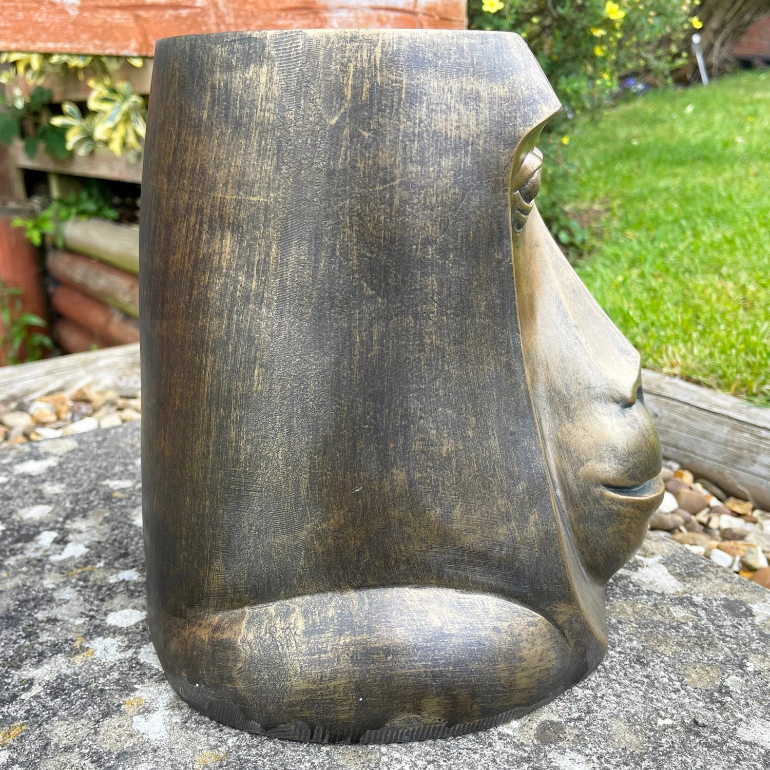 Darthome Limited Gold Monkey Head Planter Large 6 Darthome Limited Gold Monkey Head Planter Large - Image 6