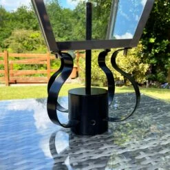 Darthome Limited Stainless Steel Victorian Street Post Lantern 90cm -Decor Garden Shop IMG E5407 edited25