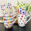 Darthome Limited Ceramic Set Of 4 Bright Spark Mugs 350ml