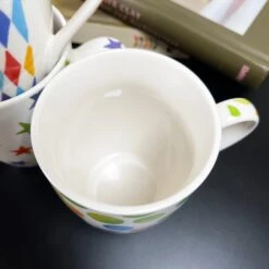 Darthome Limited Ceramic Set Of 4 Bright Spark Mugs 350ml -Decor Garden Shop IMG E5513