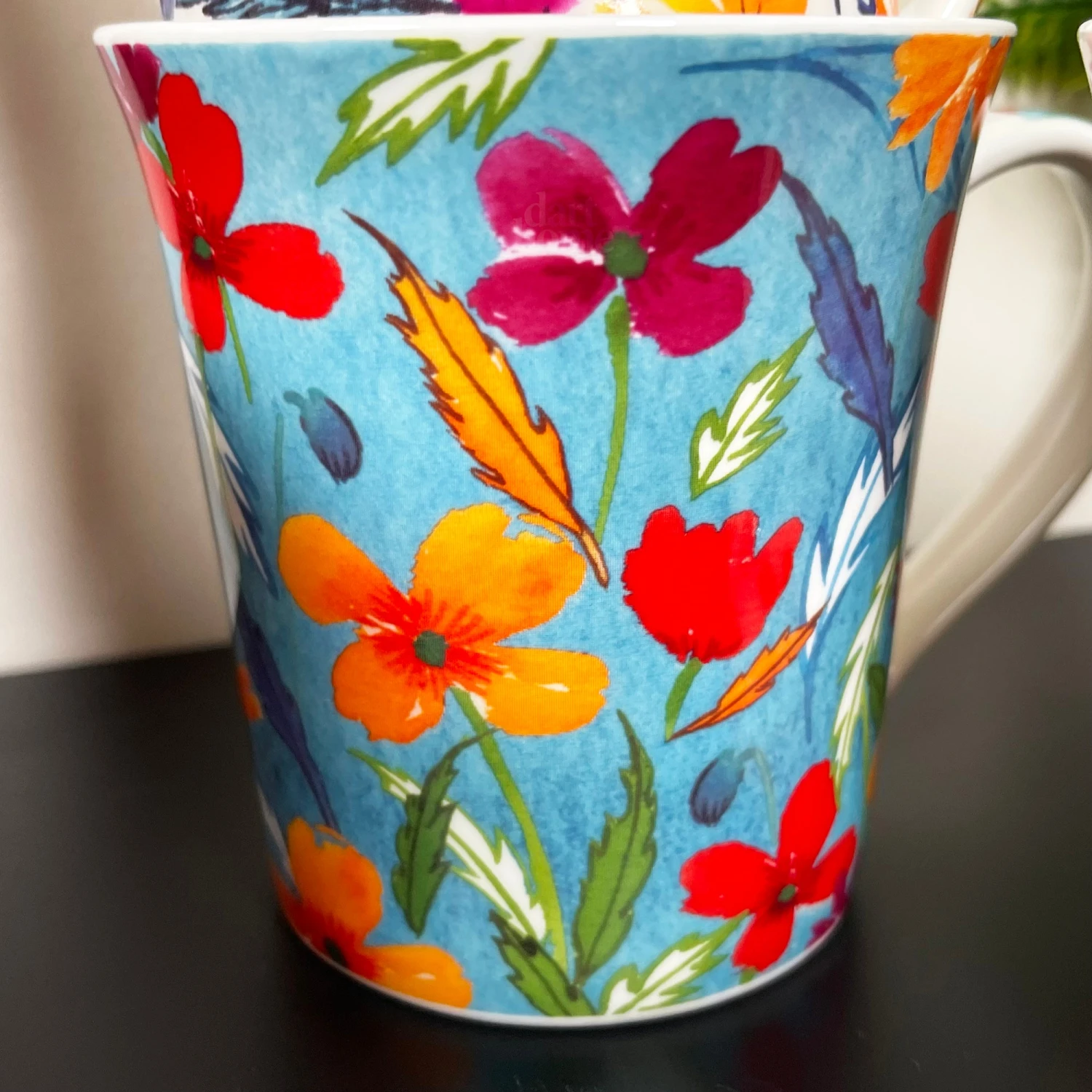 Darthome Limited Set Of 4 Full Floral Bloom Mugs 380ml 9 Darthome Limited Set Of 4 Full Floral Bloom Mugs 380ml - Image 9
