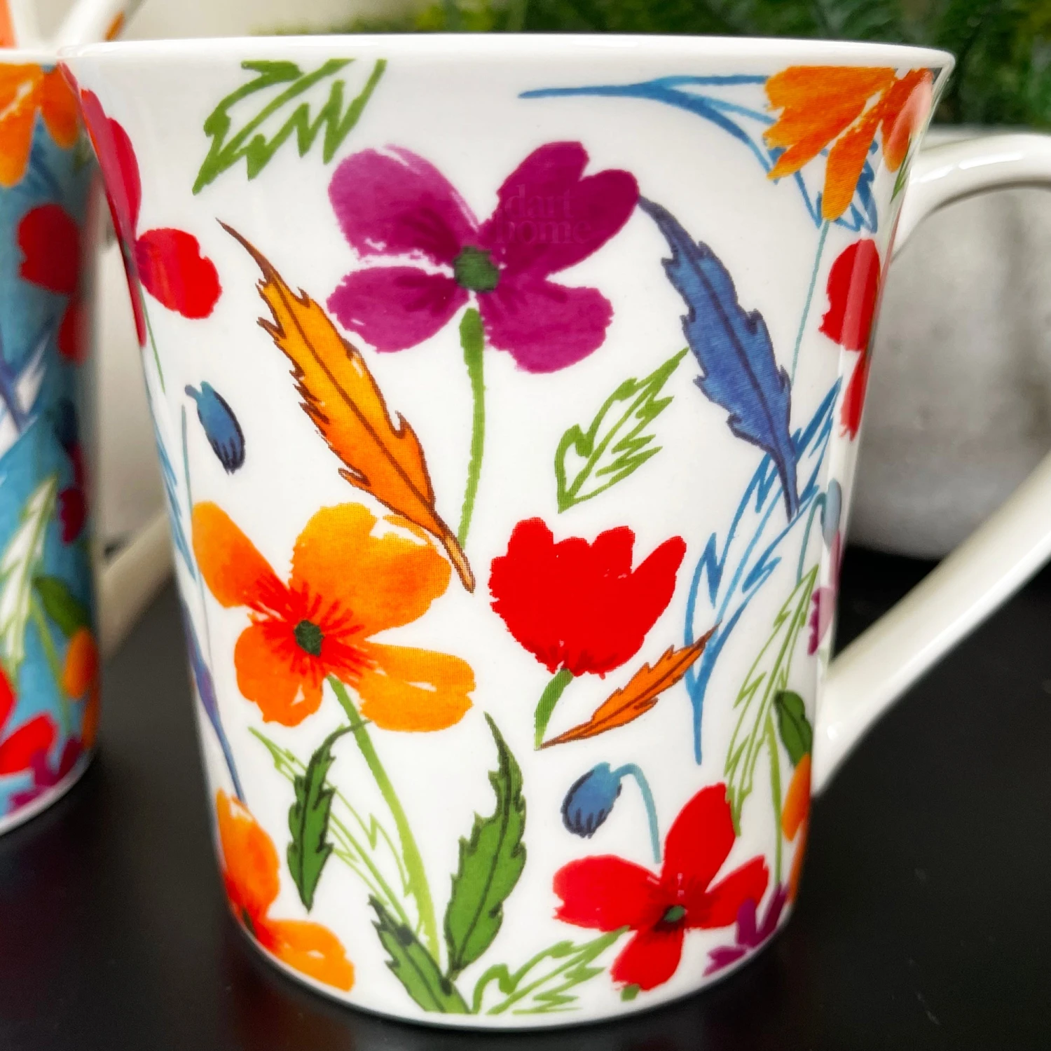 Darthome Limited Set Of 4 Full Floral Bloom Mugs 380ml 10 Darthome Limited Set Of 4 Full Floral Bloom Mugs 380ml - Image 10