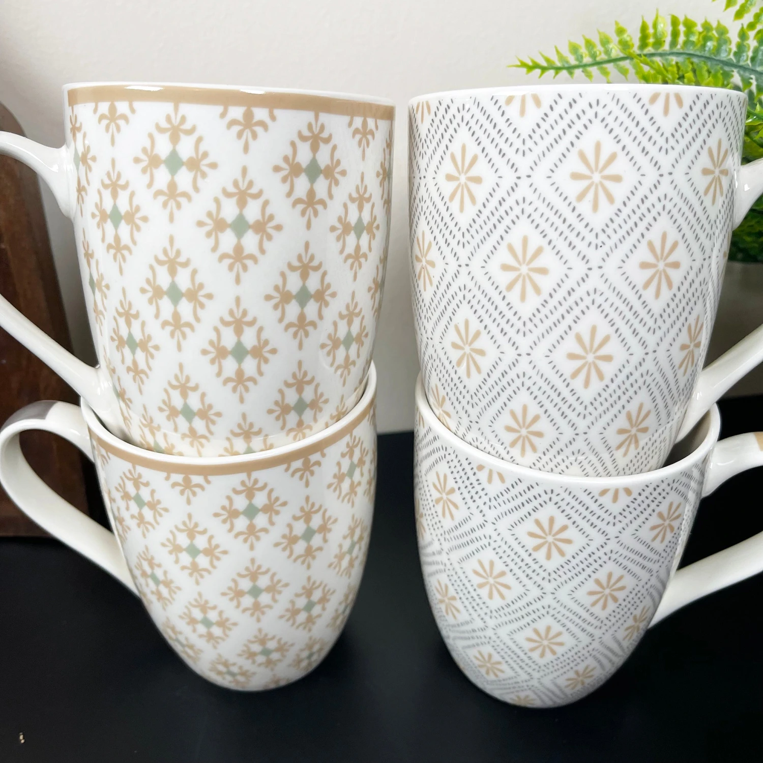 Darthome Limited Moroccan Patterned Mugs Set Of 4 5 Darthome Limited Moroccan Patterned Mugs Set Of 4 - Image 5