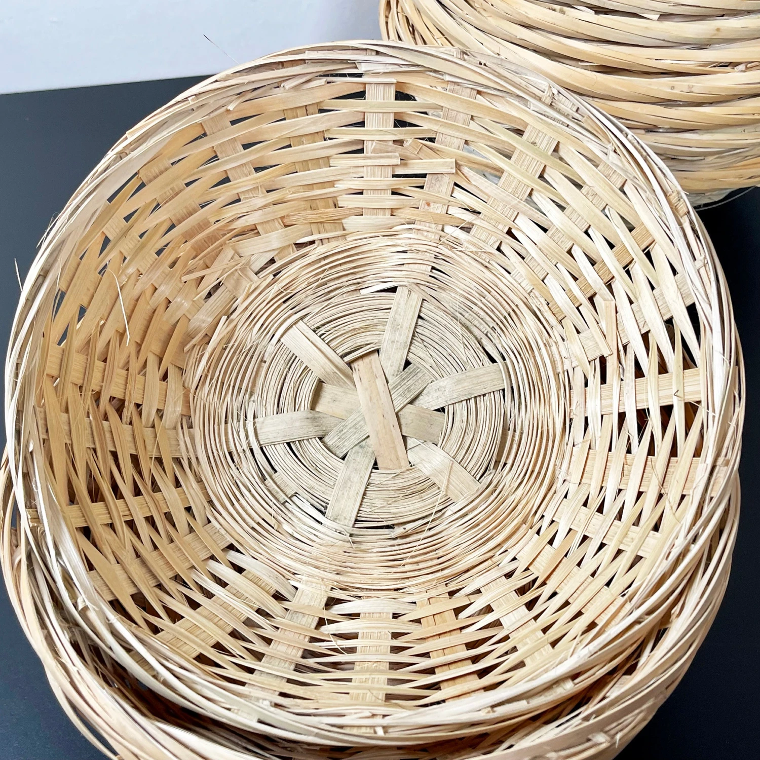 Darthome Limited Round Wicker Bread Baskets 4 Darthome Limited Round Wicker Bread Baskets - Image 4