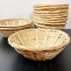 Darthome Limited Round Wicker Bread Baskets 18 Darthome Limited Round Wicker Bread Baskets -Decor Garden Shop IMG E5678