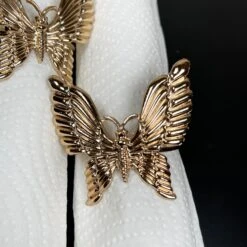 Darthome Limited Set Of 2 Gold Butterfly Napkin Rings 9 Darthome Limited Set Of 2 Gold Butterfly Napkin Rings -Decor Garden Shop IMG E5689