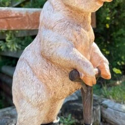 Darthome Limited Pig With Spade Garden Sculpture 8 Darthome Limited Pig With Spade Garden Sculpture -Decor Garden Shop IMG E5732 edited6