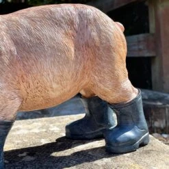 Darthome Limited Pink Resin Pig With Wellies Ornament -Decor Garden Shop IMG E5744 edited17