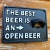 Darthome Limited Best Beer Is An Open Beer Wall Bottle Opener