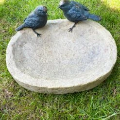 Darthome Limited Resin Birds On Bowl Bird Bath -Decor Garden Shop IMG E5891 edited143