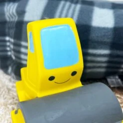 Darthome Limited Yellow Latex Road Roller Squeaky Dog Toy -Decor Garden Shop IMG E5916