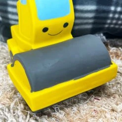 Darthome Limited Yellow Latex Road Roller Squeaky Dog Toy -Decor Garden Shop IMG E5917 1