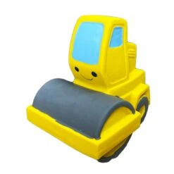 Darthome Limited Yellow Latex Road Roller Squeaky Dog Toy -Decor Garden Shop IMG E5920copy