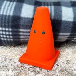 Darthome Limited Latex Traffic Cone Squeaky Dog Toy
