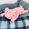 Darthome Limited Pink Lounging Pig Squeaky Dog Toy