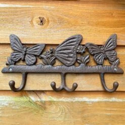 Darthome Limited Butterfly Cast Iron Hooks