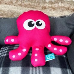 Darthome Limited Pink Floating Octopus Squeaky Dog Toy