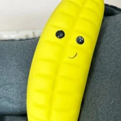 Darthome Limited Latex Happy Banana Squeaky Dog Toy -Decor Garden Shop IMG E6050