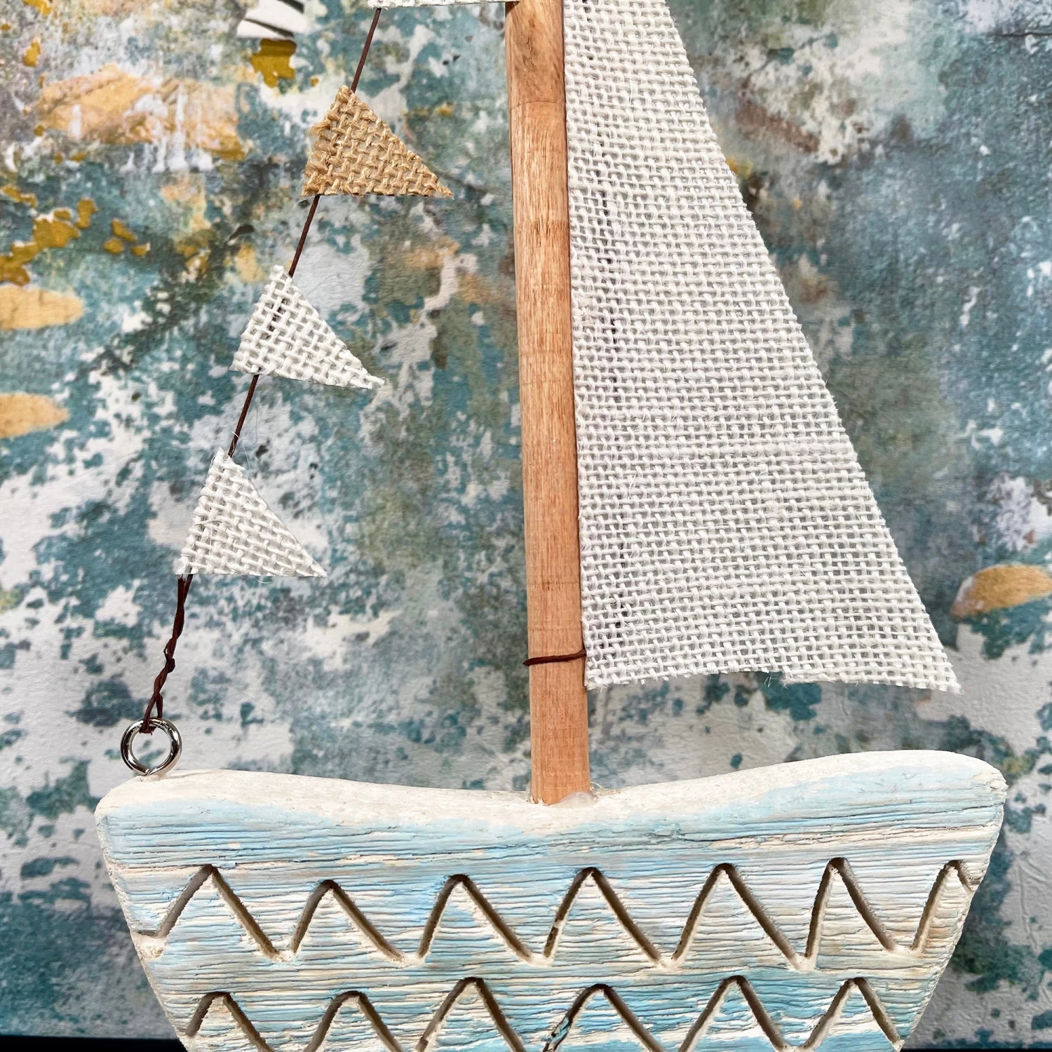 Darthome Limited Wooden Yacht Ornament 3 Darthome Limited Wooden Yacht Ornament - Image 3