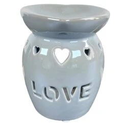Darthome Limited Love Stensil Grey Wax Melt Burner 11 Darthome Limited Love Stensil Grey Wax Melt Burner -Decor Garden Shop IMG E6188 edited61copy