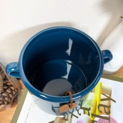 Darthome Limited Synergy Blue Urn Pot -Decor Garden Shop IMG E6255