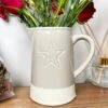 Darthome Limited Two Tone Embossed Star Jug Vase