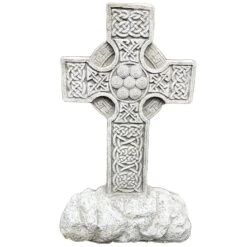 Darthome Limited Stone Celtic Cross Block Statue 13 Darthome Limited Stone Celtic Cross Block Statue -Decor Garden Shop IMG E6413copy