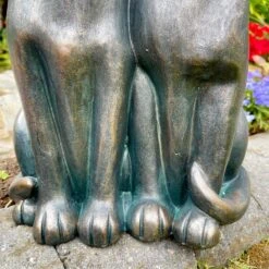 Darthome Limited Resin Preening Cats Garden Sculpture -Decor Garden Shop IMG E6425 edited124