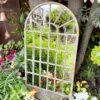 Darthome Limited Metal Arch Garden Wall Mirror