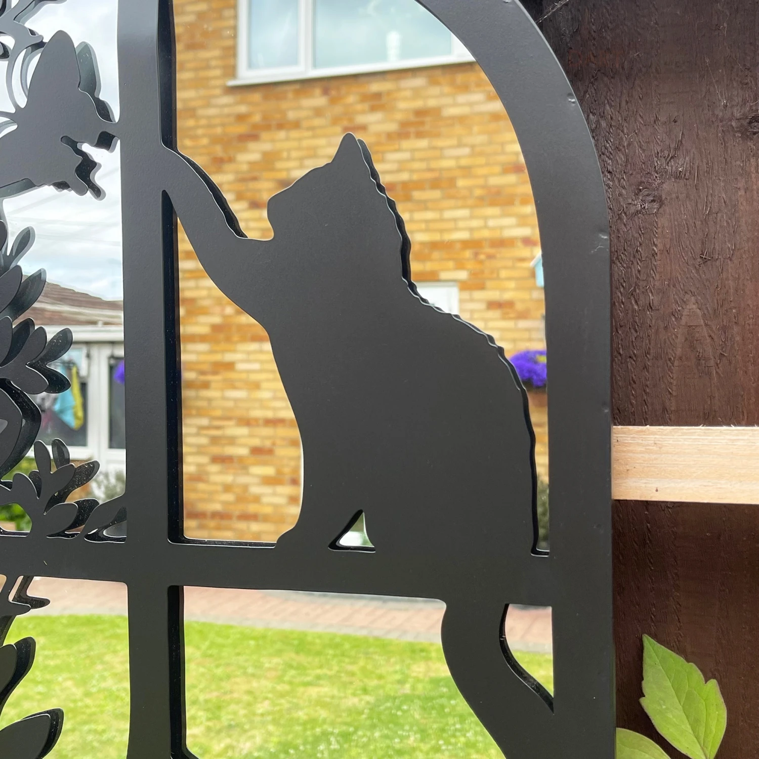 Darthome Limited Cat In Window Silhoeutte Garden Mirror 4 Darthome Limited Cat In Window Silhoeutte Garden Mirror - Image 4