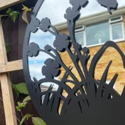 Darthome Limited Butterfly Flower Garden Silhouette Mirror -Decor Garden Shop IMG E6530 edited216 1