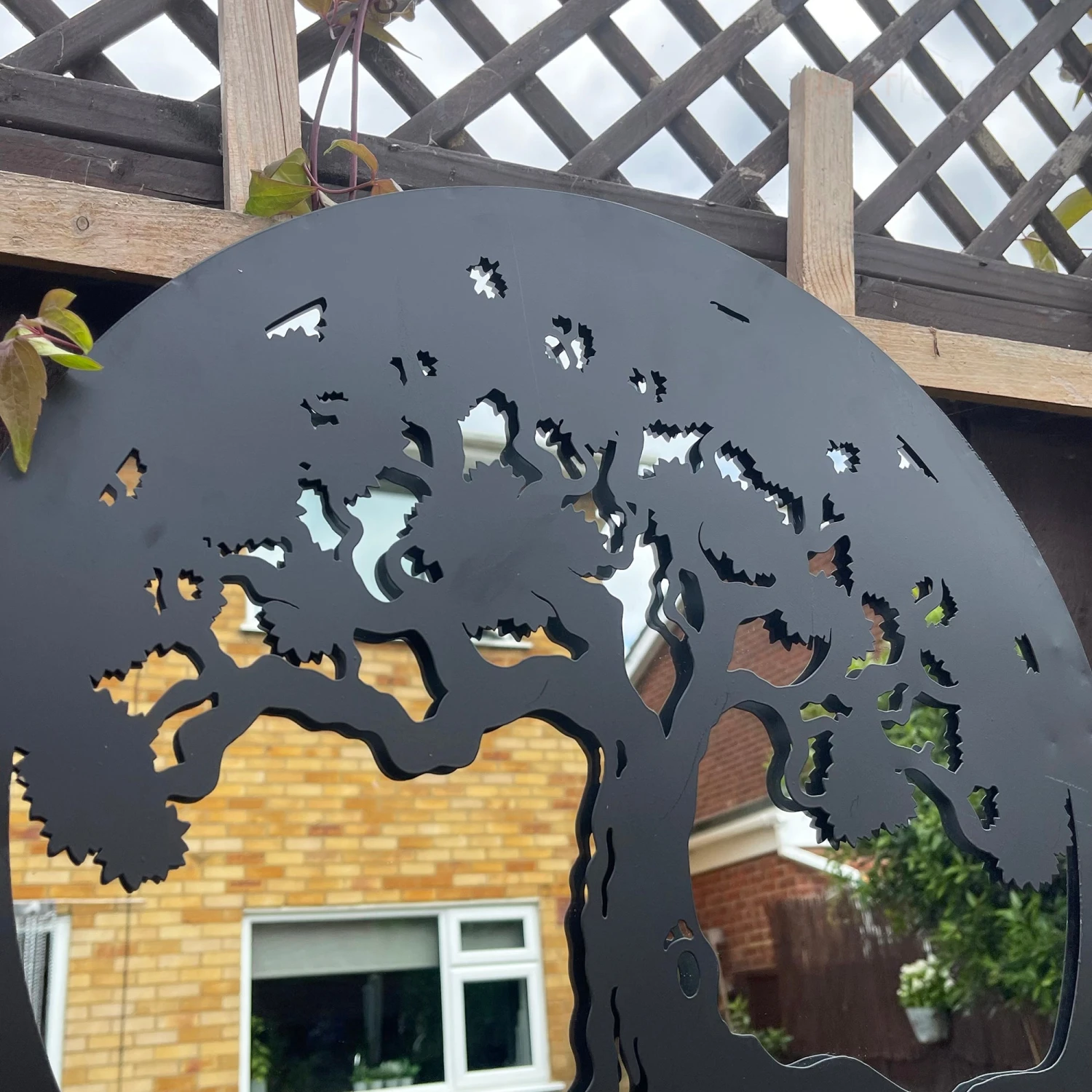 Darthome Limited Black Tree Of Life Garden Silhouette Mirror 3 Darthome Limited Black Tree Of Life Garden Silhouette Mirror - Image 3